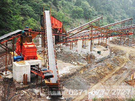 破碎石料的生產(chǎn)線都有什么設(shè)備組成？