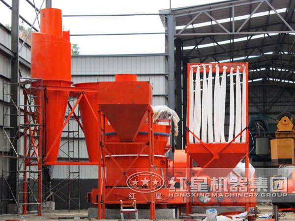 石灰石制粉、破碎都需要那些設(shè)備