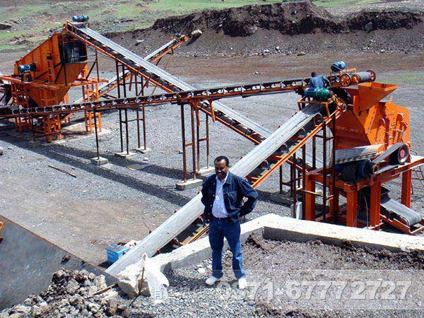 玄武巖破碎生產(chǎn)線(xiàn)