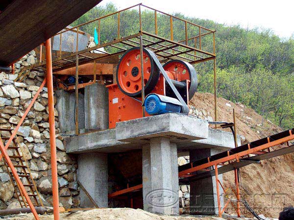 鵝卵石生產(chǎn)線(xiàn)破碎