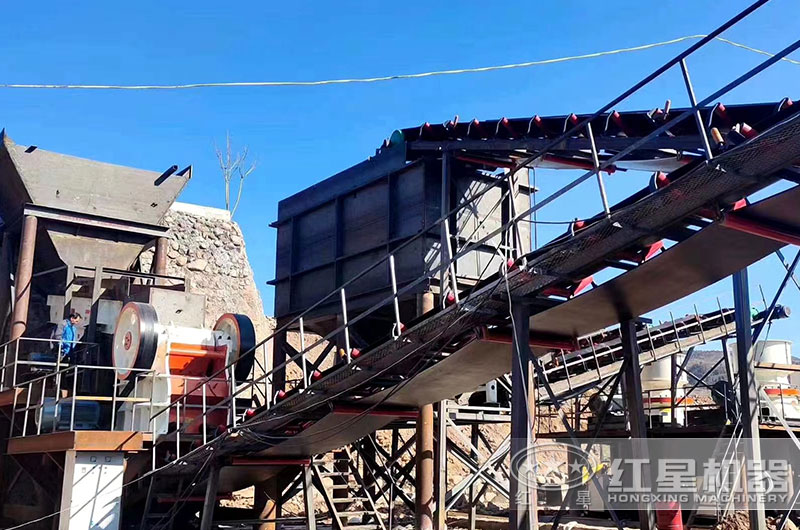 福建客戶日產(chǎn)二萬(wàn)噸石子生產(chǎn)線圖片 福建客戶日產(chǎn)二萬(wàn)噸石子生產(chǎn)線圖片