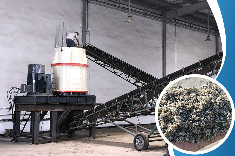 立軸式制砂機(jī)工作現(xiàn)場實拍圖 立軸式制砂機(jī)工作現(xiàn)場實拍圖