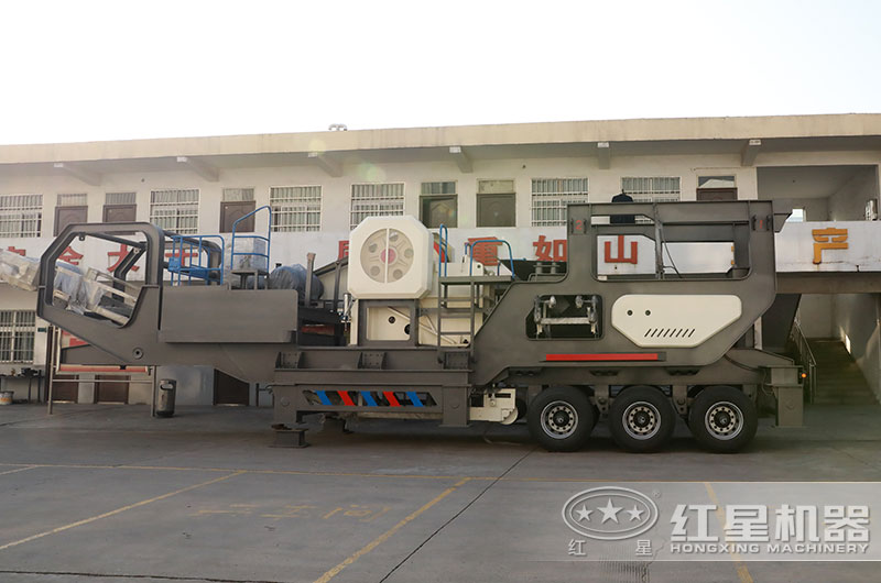 每小時500噸移動碎石機多少錢一臺？