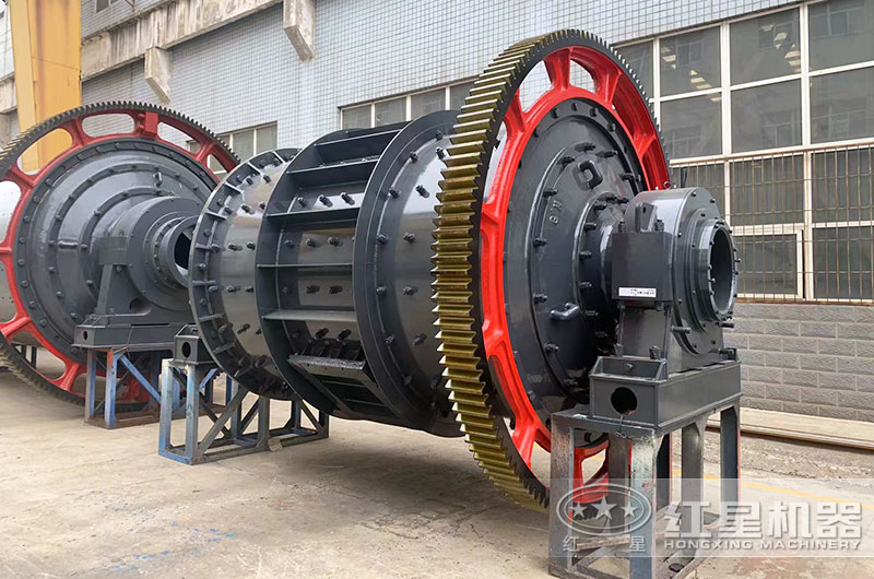 球磨機(jī)設(shè)備實拍圖