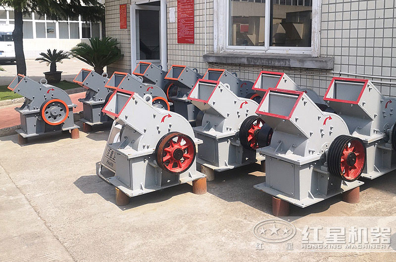 錘式破碎機小型作業(yè)量多少？錘頭及技術參數(shù)