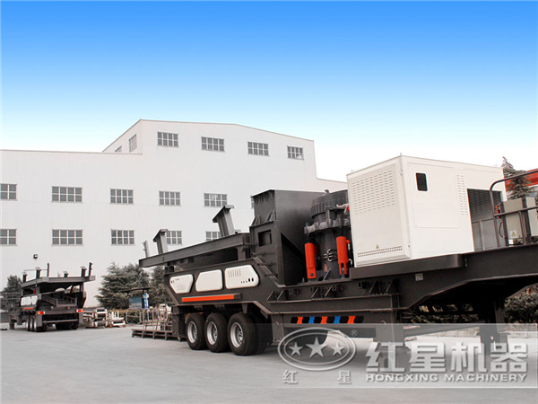 車(chē)載式流動(dòng)打石機(jī)現(xiàn)價(jià)一臺(tái)多少錢(qián)？