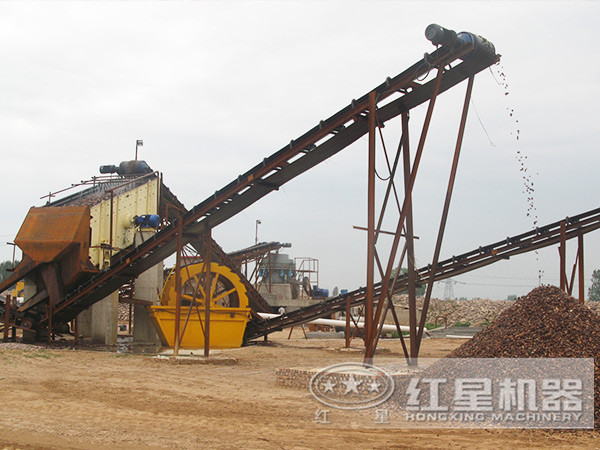 輪斗式洗砂機(jī)一小時(shí)可清洗160噸石粉嗎？大概會(huì)用多少水