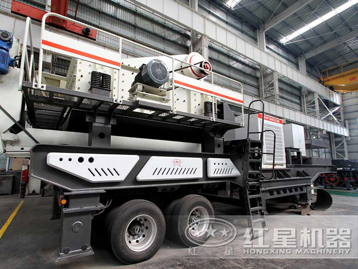 小型車載移動(dòng)石料破碎機(jī)_小投資，大收益