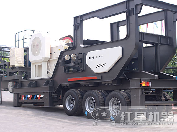 自行式石子破碎機(jī)，車載移動(dòng)就是方便