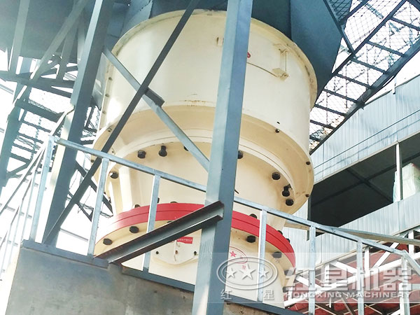 圓錐破破碎現(xiàn)場