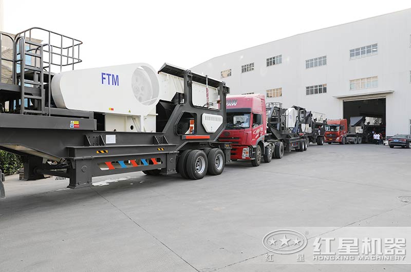 紅星機(jī)器廠家生產(chǎn)的礦山機(jī)器破碎機(jī)持續(xù)輸出中