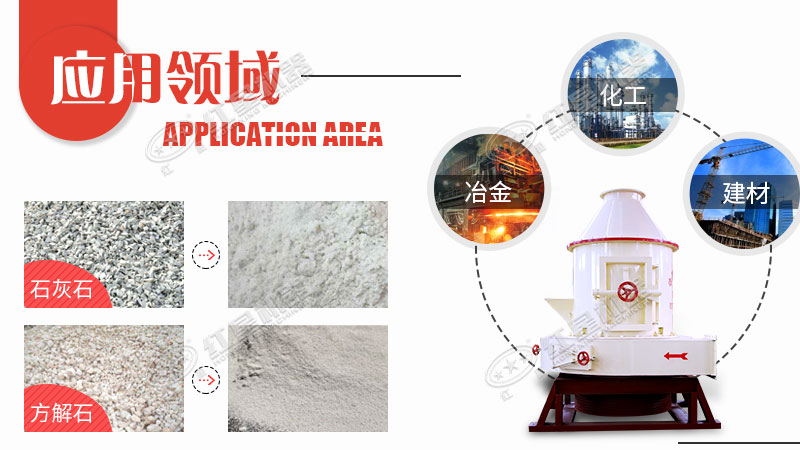 高壓微粉磨粉機(jī)應(yīng)用領(lǐng)域