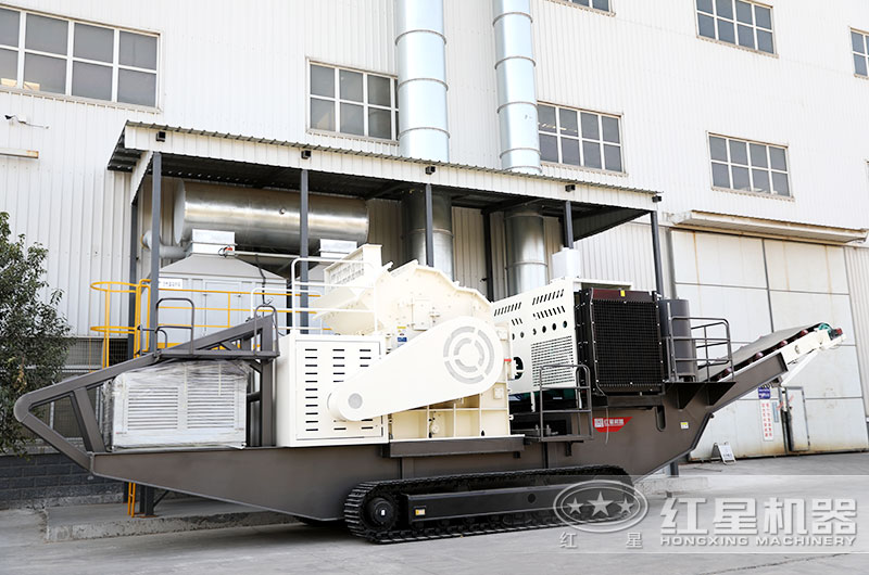 機(jī)動(dòng)性能強(qiáng)的移動(dòng)細(xì)碎制砂機(jī)