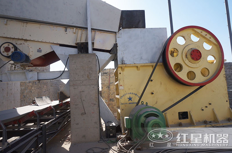 PE69顎破作業(yè)現(xiàn)場(chǎng)