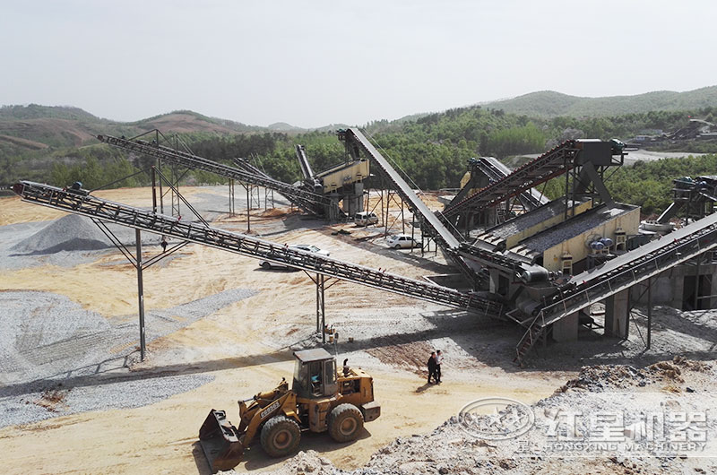 日產(chǎn)兩萬噸的玄武巖石子破碎機(jī)有哪些，全套價格是多少？