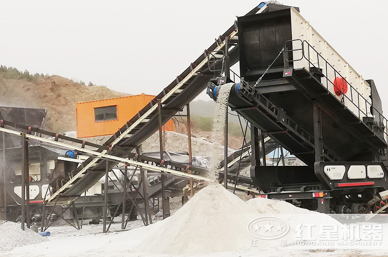 移動(dòng)制沙機(jī)生產(chǎn)現(xiàn)場(chǎng)
