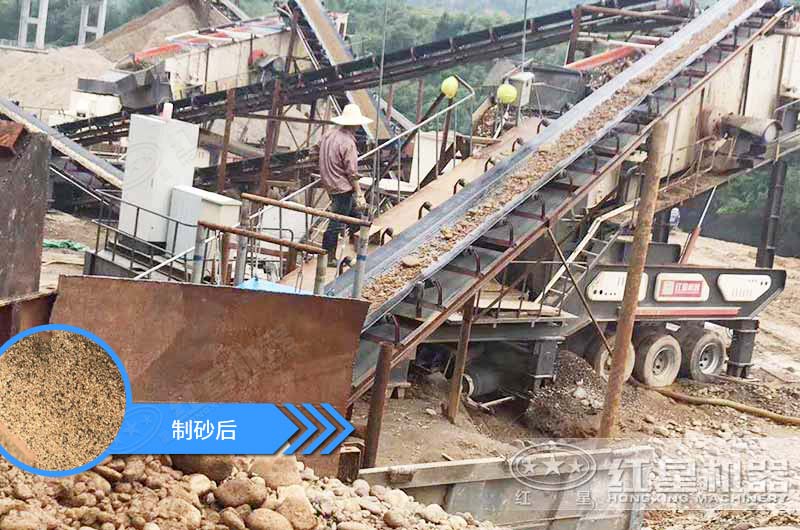 石頭制砂機制出的沙能用嗎？一臺設(shè)備多少錢（內(nèi)附生產(chǎn)現(xiàn)場視頻）