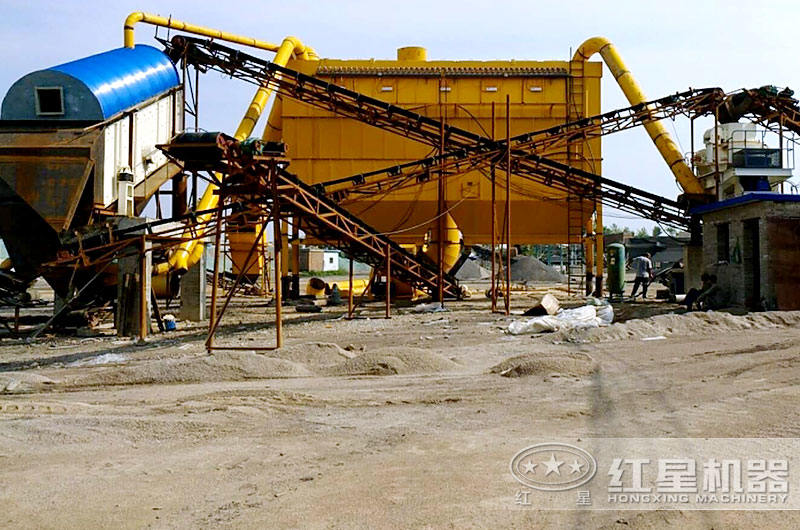 環(huán)保型機(jī)制砂生產(chǎn)線如何配置，一天能生產(chǎn)多少?lài)嵓?xì)沙？