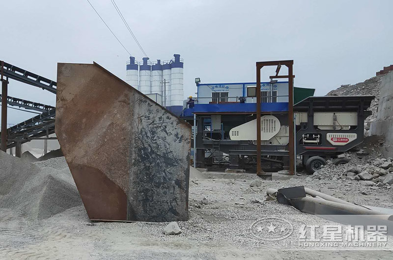 移動(dòng)石子破碎一體機(jī)處理建筑垃圾后可以用來作為路基回填嗎？