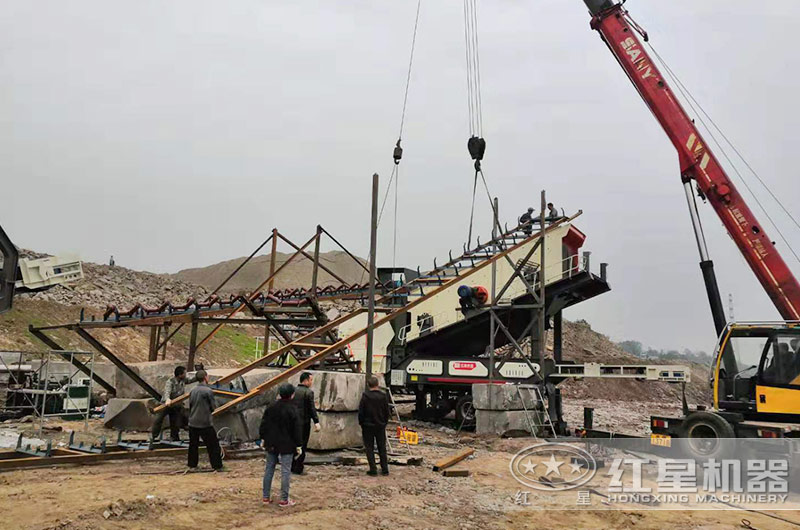 時(shí)產(chǎn)150T左右的河卵石移動(dòng)式制砂機(jī)單價(jià)是多少？能不能分期付款？